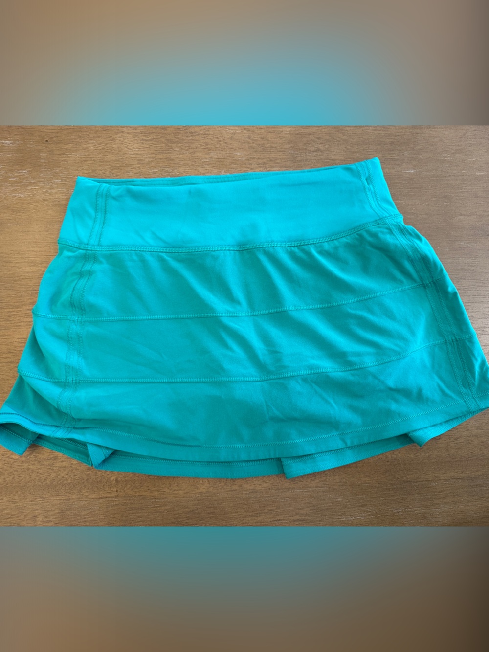 lululemon athletica Teal Green Athletic Skirt